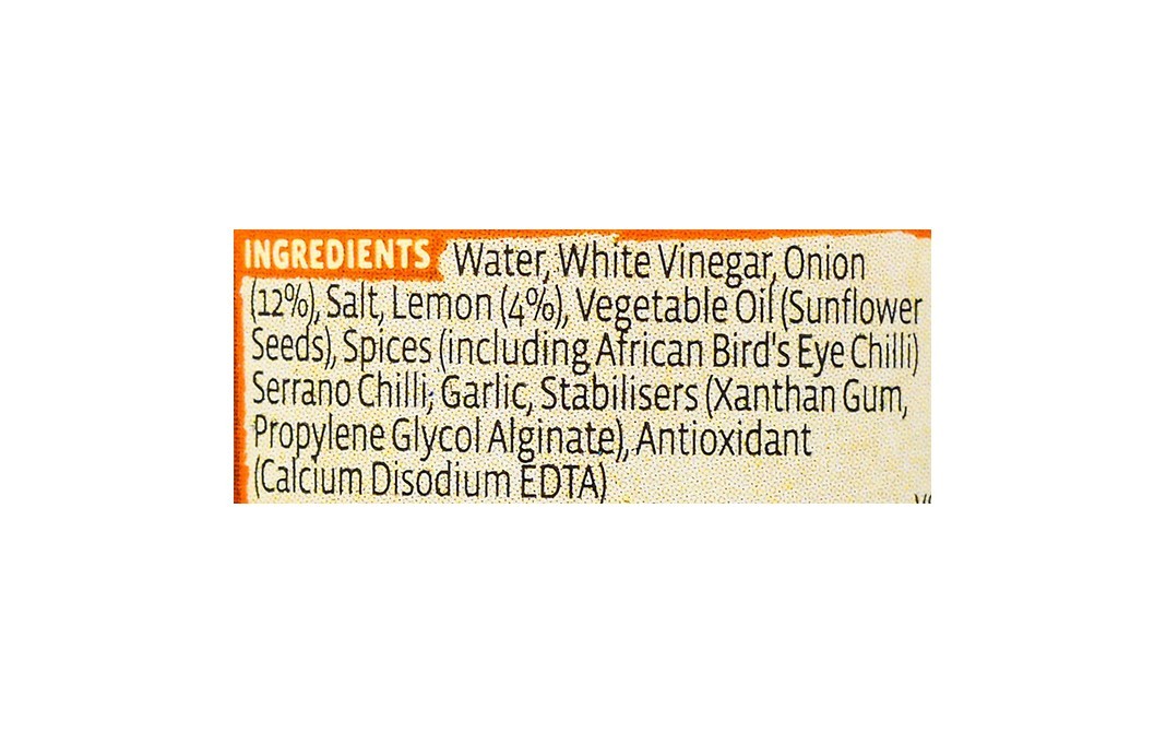 Nando's Peri- Peri Sauce Medium   Glass Bottle  125 grams